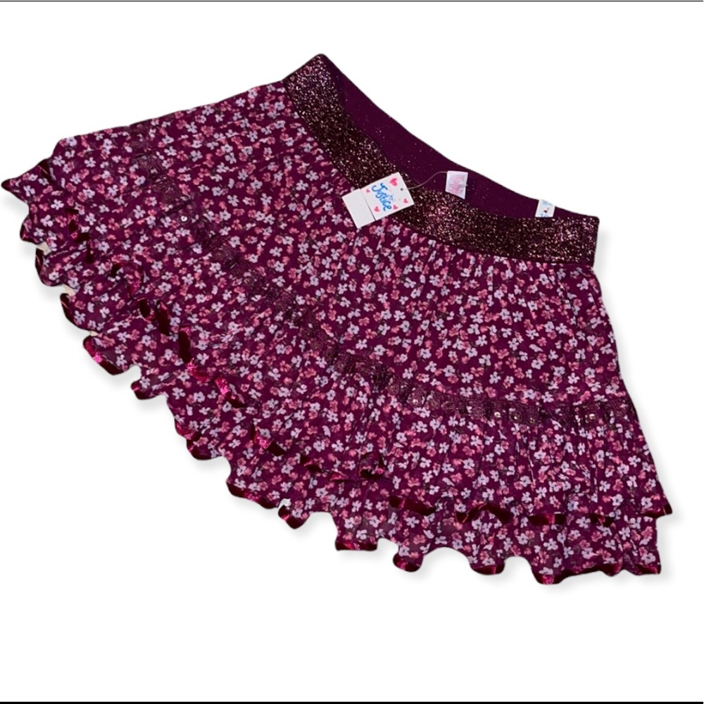 Justice Floral Skirt